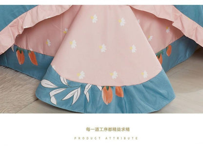 Princesse coréenne en coton - Ensemble 4 pièces